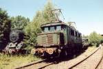 244 148-3 im Eisenbahnmuseum Hermeskeil August 2000