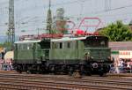 E44 002 & E44 046 bei der Lokparade im DB Museum Koblenz am 02.06.2012