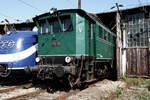 Die Museumslok E 91 99 am 15.10.2006 im Bahnpark Augsburg.