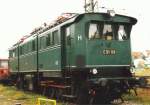 Die E 91 99 am 6. Juli 2002 im Eisenbahnmuseum Nrdlingen.