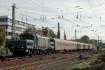 E94 088 mit einem Sonderzug aus Stuttgart nach Bonn, hier bei der Ausfahrt in Bonn Hbf rtg Abstellung am 18.10.2014