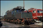 BW Leipzig Engelsdorf am 1.5.1990: vorn 254059 ex DRB E 94