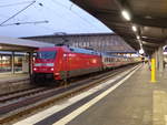 DB 101 118-8 mit dem EC 216  Dachstein  von Graz Hbf nach Saarbrücken Hbf, am 11.02.2020 in München Hbf.