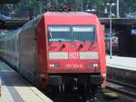 101 124 mit IC Frankfurt - HH.=Altona in Mainz Hbf, 16.07.13