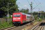 101 132-9 durchfährt am 07.07.2023 Rothenburg/Wümme