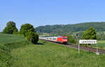 DB 101 117 mit IC 2083 (Hannover Hbf - Berchtesgaden Hbf) am 30.05.2021 bei Lamerden