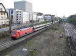 Ein EC6 von Chur nach Dortmund Hbf.Am 12.04.08 bei der durchfahrt in Worms.