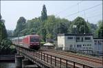 101 006 erreicht mit dem InterCity 2029 von Hamburg-Altona nach Passau den Harkortsee bei Wetter(Ruhr). (08.06.2008) 

