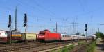 DB 101 111-3 mit dem IC 2026 von Frankfurt (M) Hbf nach Hamburg-Altona, in Mainz-Mombach; 16.07.2010