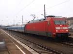 101 089-1 hat am Morgen des 12.12.2009 mit ihrem Nachtzug CNL1200 von München Ostbahnhof den Endbahnhof Berlin-Lichtenberg mit 40 Minuten Verspätung erreicht! Mit dem Fahrplanwechsel zum 13.12.2009 endete am diesem Tag der Einsatz der  Talgo-Nachtzüge  bei der DB nach nur 15 Jahren!!!