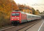 101 005-7 DB in Hochstadt/ Marktzeuln am 19.10.2013.