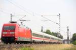 101 124-6 DB bei Reundorf am 11.06.2014.