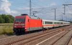 Wegen Bauarbeiten wurde am 24.08.14 der Fernverkehr der Linie Halle(S)-Magdeburg über Dessau umgeleitet.