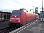 101 119 am 28.12.2003 abfahrbereit im Stuttgarter Hbf.