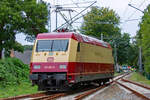 AKE-RHEINGOLD mit Lok 101 001 umlaufend im Ostseebades Binz.