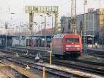 101 119 6 im Bahnhof von Magdeburg Hbf am 24.01.2015