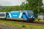 101 133-7 train charter mit Leerzug in Wuppertal Steinbeck, am 05.05.2024.