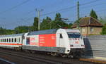 IC 2428 nach Stralsund Hbf mit DB Fernverkehr AG  101 063-6  [NVR-Nummer: 91 80 6101 063-6 D-DB]  100 Jahre bauhaus  am 11.06.19 Berlin-Blankenburg.