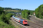 101 068-5  back on track  mit dem IC 2267 (Karlsruhe Hbf-München Hbf) in Maulbronn West 7.5.20