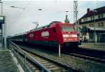 Die jngste 101 die 101 145 im Oktober 1999 im Ostseebad Binz.