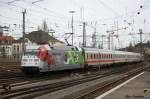 101 040 mit dem IC2372 am 22.3.10 in Hannover HBF.