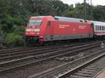 DB 101 036-2 mit einem IC in Kln Deutz am 2.9.10