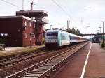101 086-7 auf Bahnhof Hasbergen am 2-6-2000. Bild und scan: Date Jan de Vries.