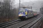 101 101-4 mit IC 2151 Dsseldorf Hbf - Dresden Hbf, ausfahrend Altenbeken, 11.02.2011.