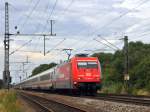 DB Fernverkehr 101 089  CEWE-FOTOBUCH  mit IC 2329 Kiel Hbf - Frankfurt (Main) Hbf (Diepholz, 07.07.12).