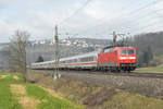 27.01.2018 Streckenabschnitt Uhingen 120 102-9