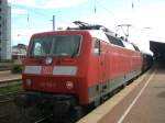 BR 120 156-5 im Schub mit IC nach Stuttgart Hbf.