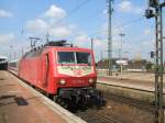 BR 120 154-0 mit IC 2228 von Nrnberg nach HH Altona in  Dortmund Gleis 10 