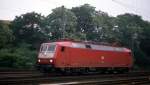 120130 ist am 9.6.1988 um 10.10 Uhr am Bahnhof Hamburg Sternschanze in Richtung Altona unterwegs