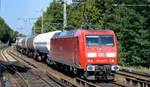 DB Cargo Deutschland AG mit 145 062-6  [NVR-Number: 91 80 6145 062-6 D-DB] und Kesselwagenzug am 20.09.18 Berlin-Buch.