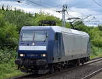 DB Cargo AG, Mainz mit ihrer  145 059-2  [NVR-Nummer: 91 80 6145 059-2 D-DB] am 29.05.24 Durchfahrt Bahnhof Berlin-Hohenschönhausen.