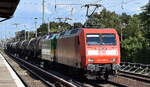 DB Cargo AG, Mainz mit ihrer  145 035-2  [NVR-Nummer: 91 80 6145 035-2 D-DB]und leider dahinter die hübsche RBH Logistics GmbH, Gladbeck [D]  145 021-2  [NVR-Nummber: 91 80 6145 021-2 D-DB] als