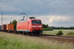 145 037-8 am 06.06.2009 bei Woltorf