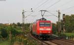 145 028-7 mit einem Kesselwagenzug bei Hattenheim 5.8.14