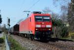 145 053-5 gem. Güterzug durch Bonn-Beuel - 09.04.2015