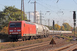 145 043-6 durchfährt Recklinghausen-Ost 31.10.2016