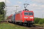 RBH 145 050-1 mit 145 064-2 in Porz-Wahn 2.9.2021