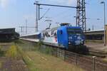 Leider nür ein Notschüss: Am 27 Juni 2024 steht TRI's eigener EM24 Verstärkerzug mit PRESS 145 060 in Oberhausen Hbf.