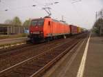 Br 145 bei der durchfahrt durch den Bahnhof Beuel am 20.4.10