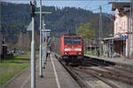 Mit Blick auf den ehemals größeren Bahnhofsbereich von Biberach.