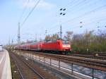 Auf Grund von Gleisbauarbeiten an der Hauptstrecke zwischen  Dortmund und Bochum wurden die IC/EC und RE/RB ber die Gterstrecke Bochum Langendreer umgeleitet.Der ICE - Verkehr ging zum Teilber