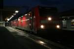 146 236-5 mit einem RE von Karlsruhe nach Konstanz beim Zwischenhalt in Radolfzell, 18.04.10