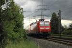 DB 146 017-9 in Leverkusen-Rheindorf am 11.7.2012 