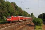 146 017 mit dem RE 10528 (Koblenz Hbf - Emmerich) in Dsseldorf-Garath am 08.06.13