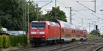 146 012 kam am 18.7 mit der RB40 nach Braunschweig in Wefensleben eingefahren.

Wefensleben 18.07.2016