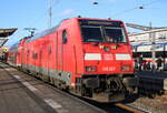 146 267 mit Twindexx Kopf am 13.12.2024 im Rostocker Hbf.
